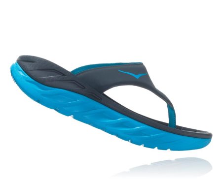 Hoka One One Ora Recovery Flip Ženske Sandali Mornarica / Modra SI-632804Q